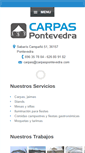 Mobile Screenshot of carpaspontevedra.com