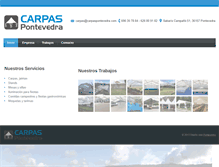 Tablet Screenshot of carpaspontevedra.com